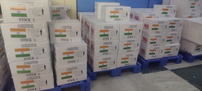 siddhantvm's tweet image. India’s humanitarian assistance to the people of Somalia continues.
A consignment comprising of 10 tonnes of humanitarian assistance, which includes essential medicines, surgical items, hospital essentials and biomedical equipment has departed for Somalia