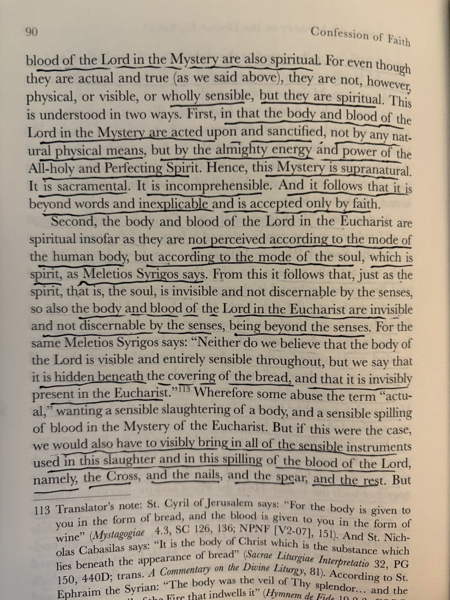 archisoteric's tweet image. St. Nikedemos the Hagiorite, in his ‘Confession of Faith,’ speaks of the Eucharist being sanctified by the energy of the Holy Spirit. It is beyond words & inexplicable… accepted only by faith.