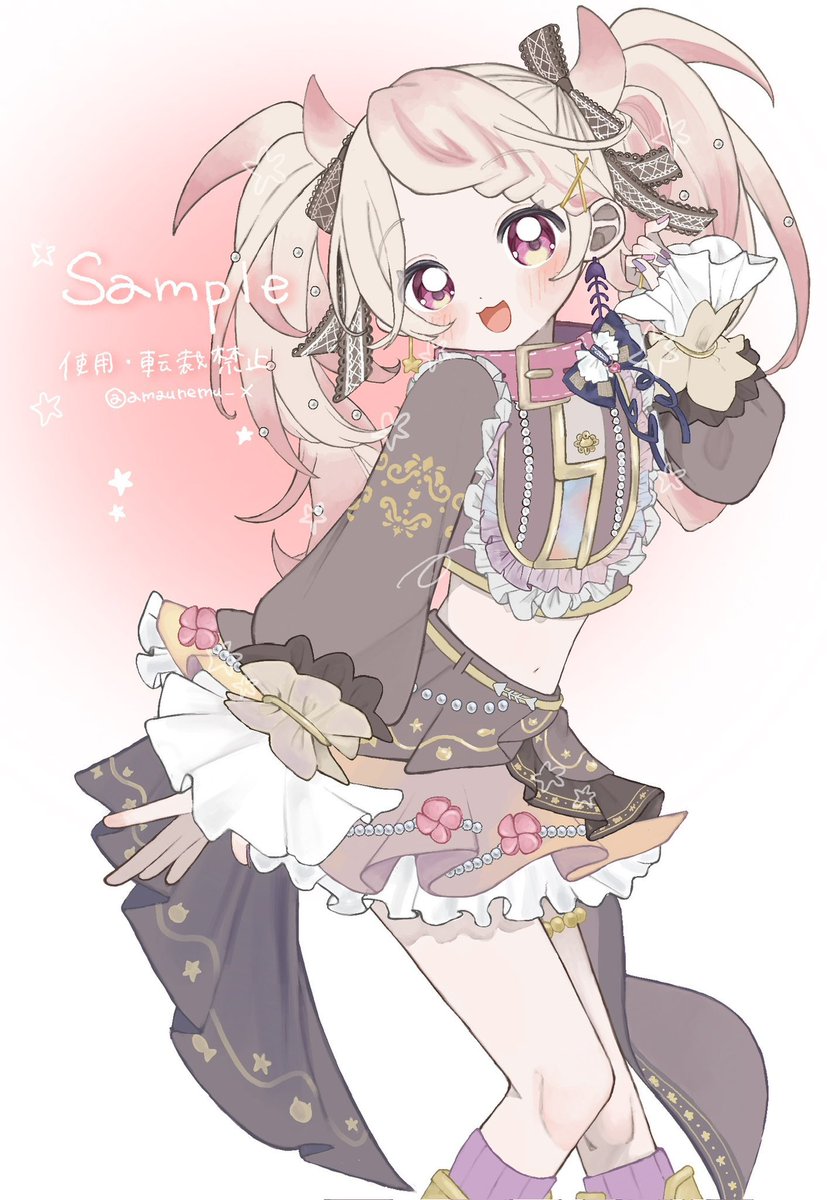 amaunemu_X's tweet image. おまかせ金額 8,000 から 6,500 に値下げしました .ᐟ
しばらくしたら戻す予定ですᵔ ᴗ ̫ ᴗ ᵔ
実績はハイライトにまとめておりますので、もしよければご検討いただけると嬉しいです🍀
skeb.jp/@amaunemu_X #Skeb #Commission @skeb_jp