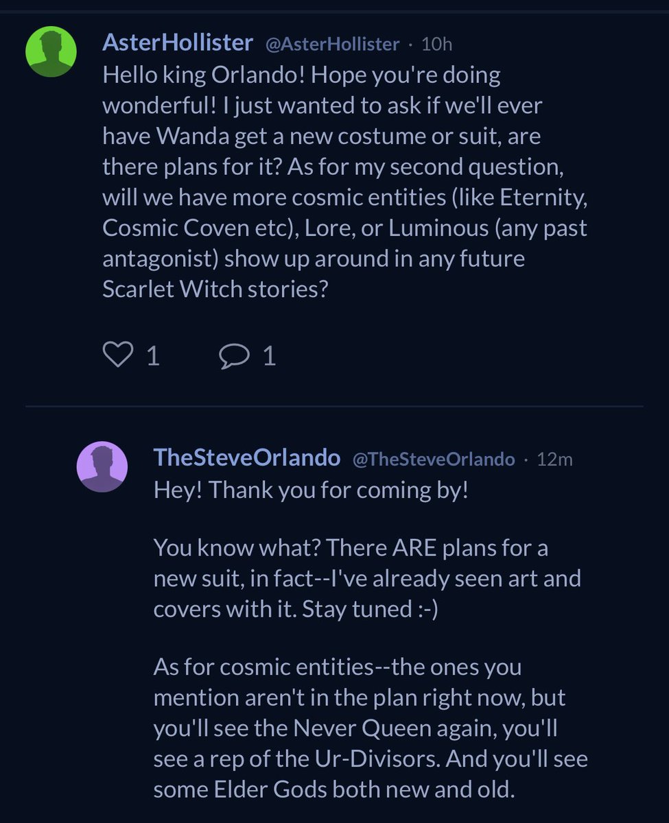 WandaChaoss's tweet image. I think after this event Wanda will be the sorceress supreme and they will design her a new costume for her supreme look omg please be true
