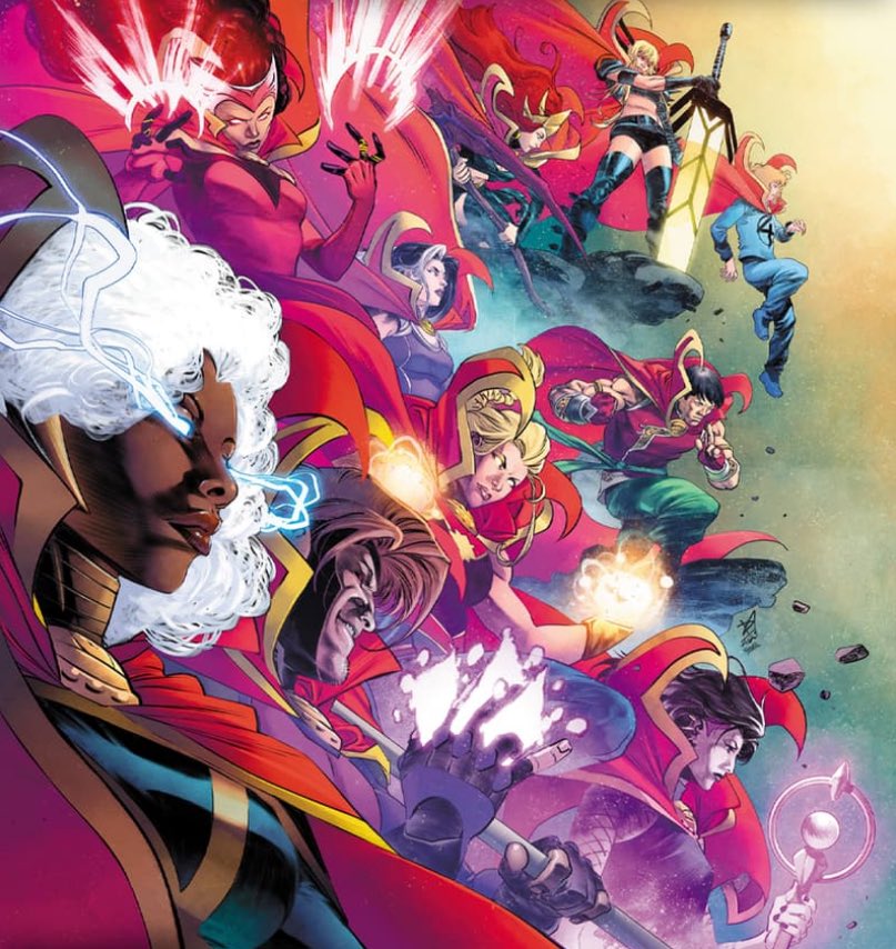WandaChaoss's tweet image. I think after this event Wanda will be the sorceress supreme and they will design her a new costume for her supreme look omg please be true