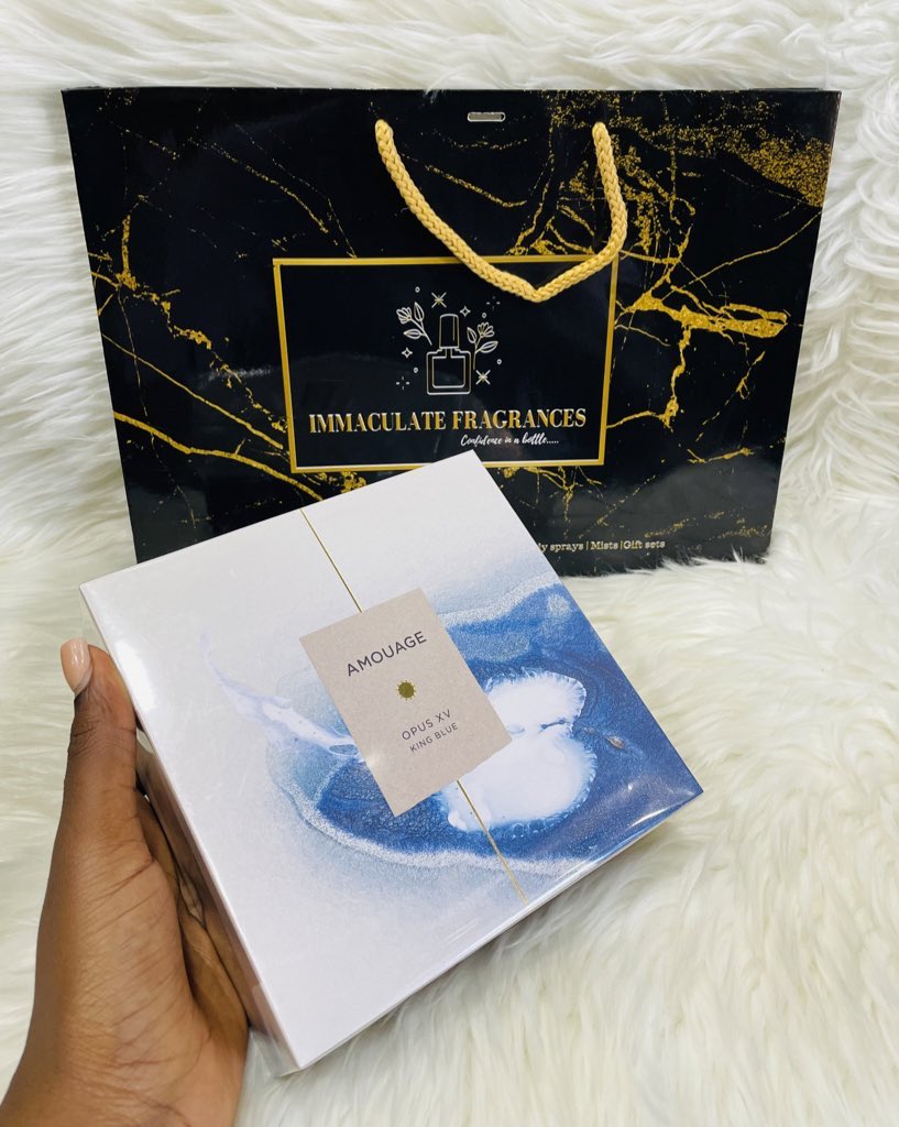 inmaculadobh's tweet image. Amouage king blue
🏷️ N550,000
Nationwide Delivery