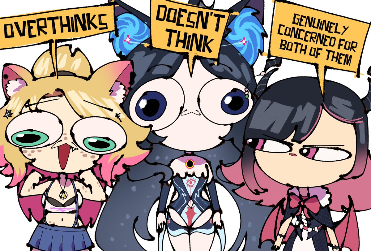 FufuVT's tweet image. Do You Ever Look At Someone And Wonder, What Is Going On Inside Their Head?
🎨@Cloudielst