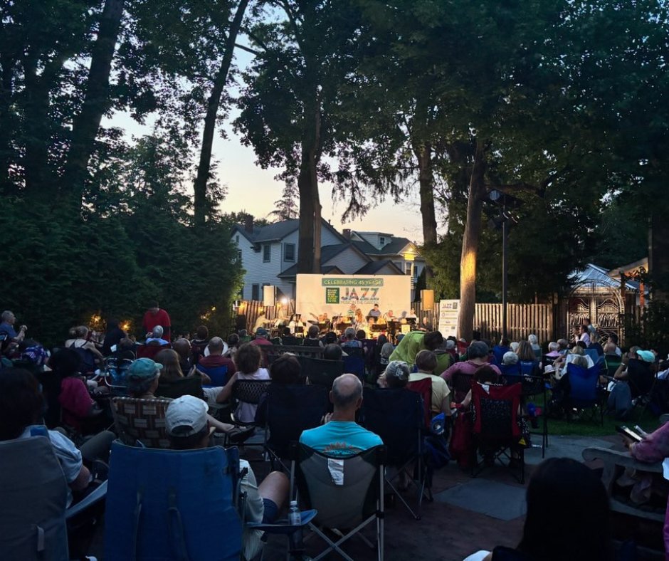 🎺 Huge thanks to The Anita Brown Jazz Orchestra for filling the garden with the bold, layered sound of big band jazz! With a surprise guest spot by Steven Bernstein, the night was unforgettable. 🎶⁣
Next up: Jim Donica Quartet Thurs, 7/31
🎟 edwardhopperhouse.org/jazz2025