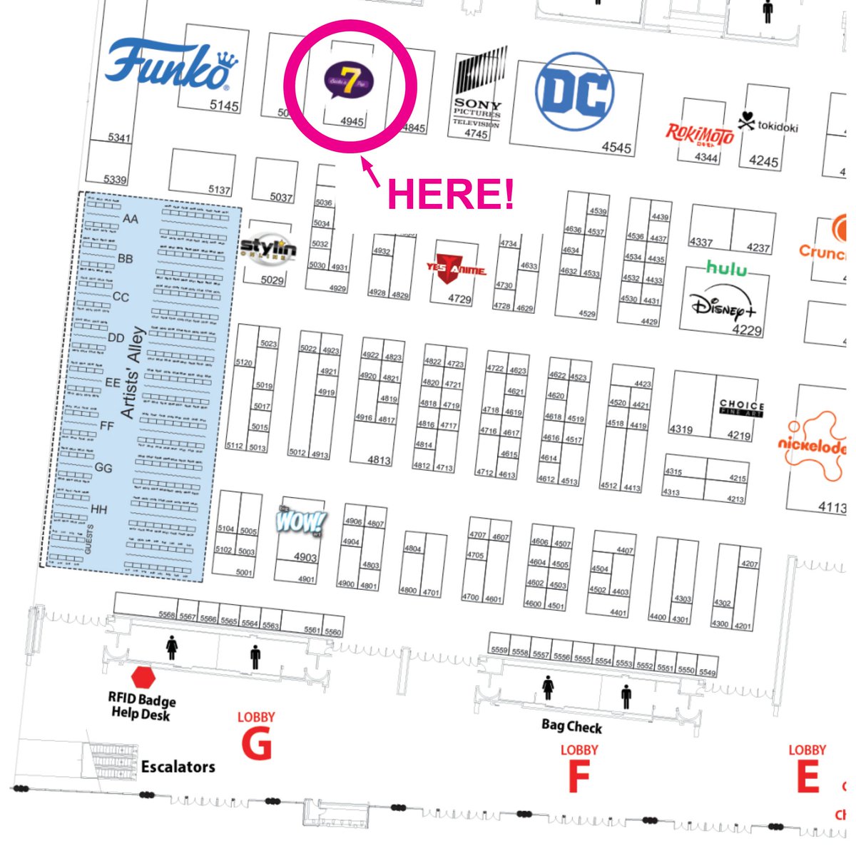 7BucksAPop's tweet image. Don’t Miss Out at SDCC! 🚨 

Have you hit up the 7BAP Exclusives Shop yet? What are you waiting for?! Swing by Booth #4945 NOW and score the hottest SDCC exclusives!

🎁 PLUS — every purchase gets you a FREE enamel pin, blind-box style!* Don’t miss your chance to grab one!

See…