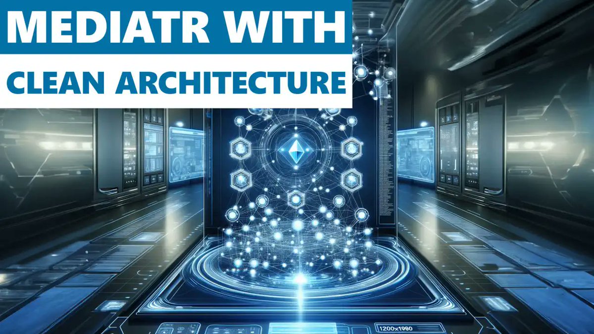 DevLeaderCa's tweet image. How does MediatR fit into Clean Architecture?
Read more here:
devleader.ca/2024/02/06/c-c…
#DotNet #CSharp #CleanArchitecture