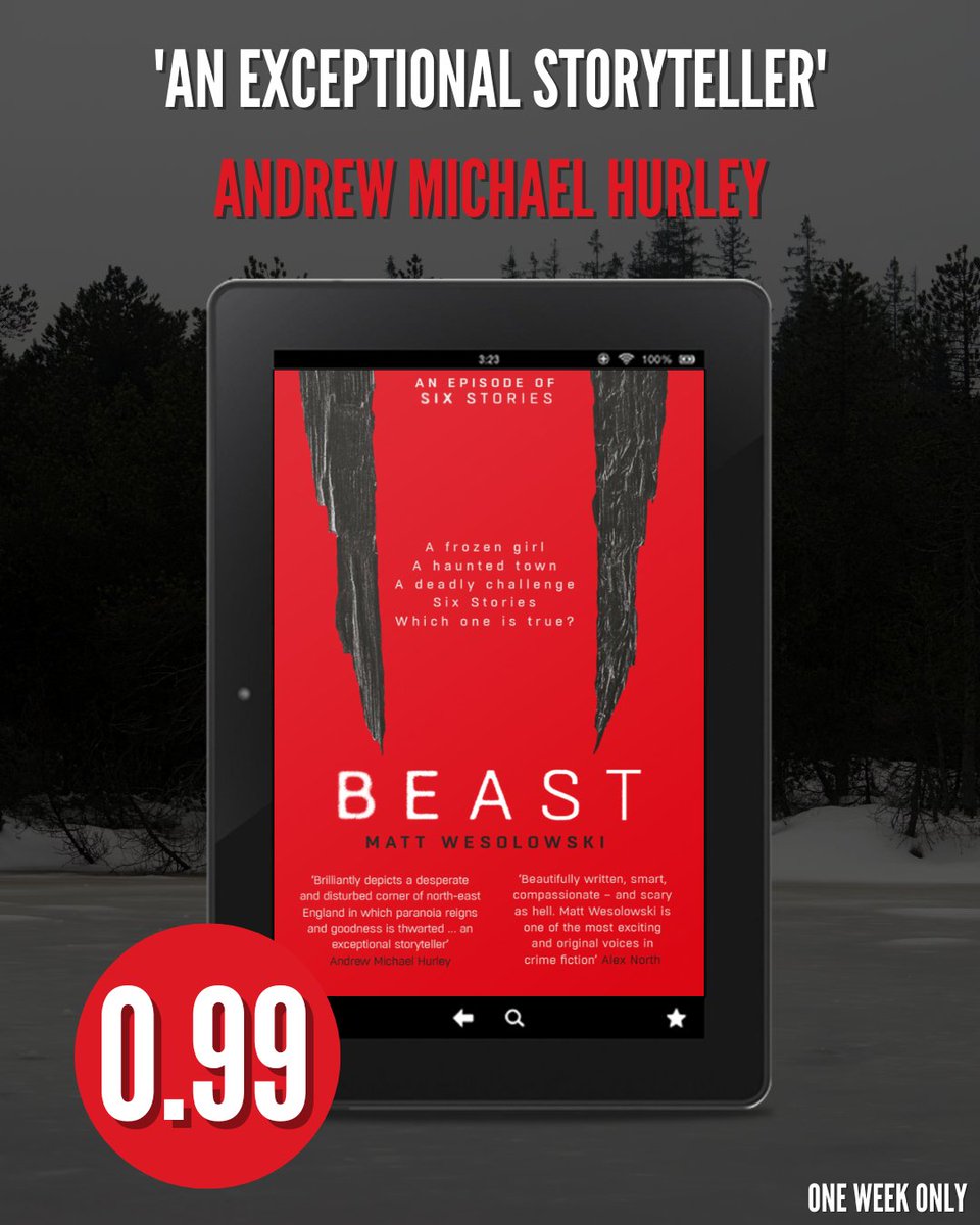 OrendaBooks's tweet image. Elusive online journalist Scott King examines the chilling case of a young vlogger found frozen to death in the legendary local โvampire towerโโฆ
Another explosive episode of Six Storiesโฆ
@ConcreteKraken's CHILLING #thriller #Beast is #99p!
๐ฑ bit.ly/4o0dmLW
#Deals