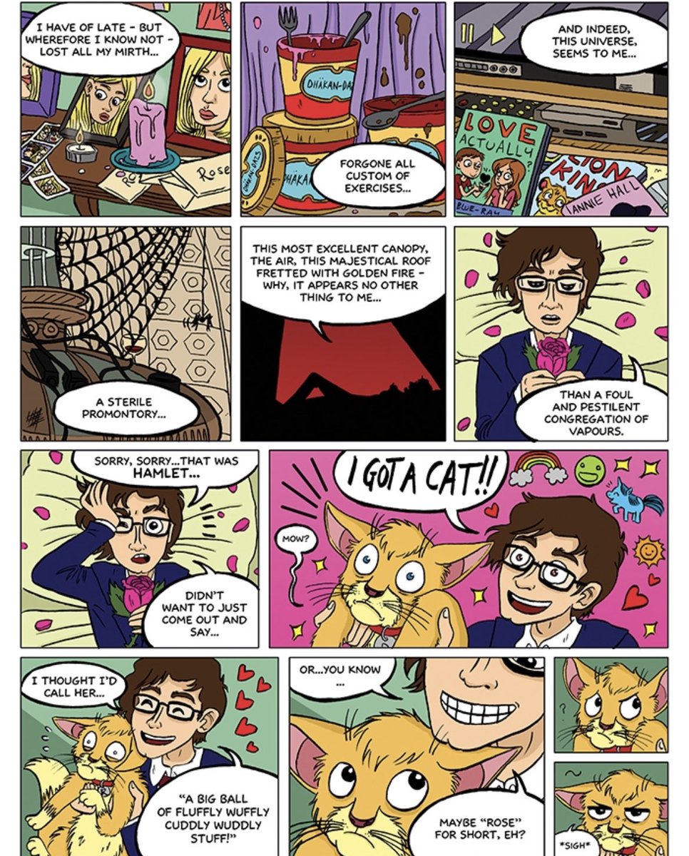TenRoseDaily's tweet image. The Tenth Doctor gets a cat after losing Rose in Doomsday.