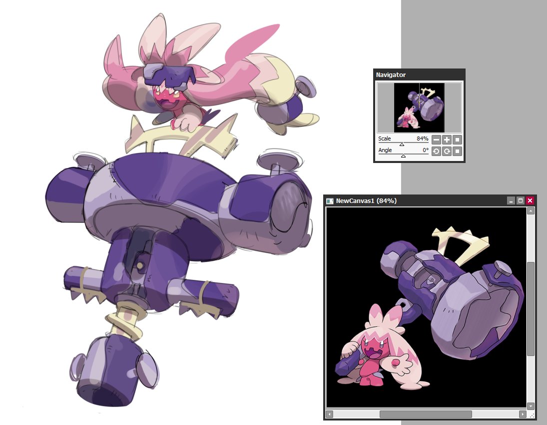 N4ni_N4ni's tweet image. imagine you are a corviknight and I jump up to your EXACT altitude on my pogo stick that is also a jackhammer 🥰