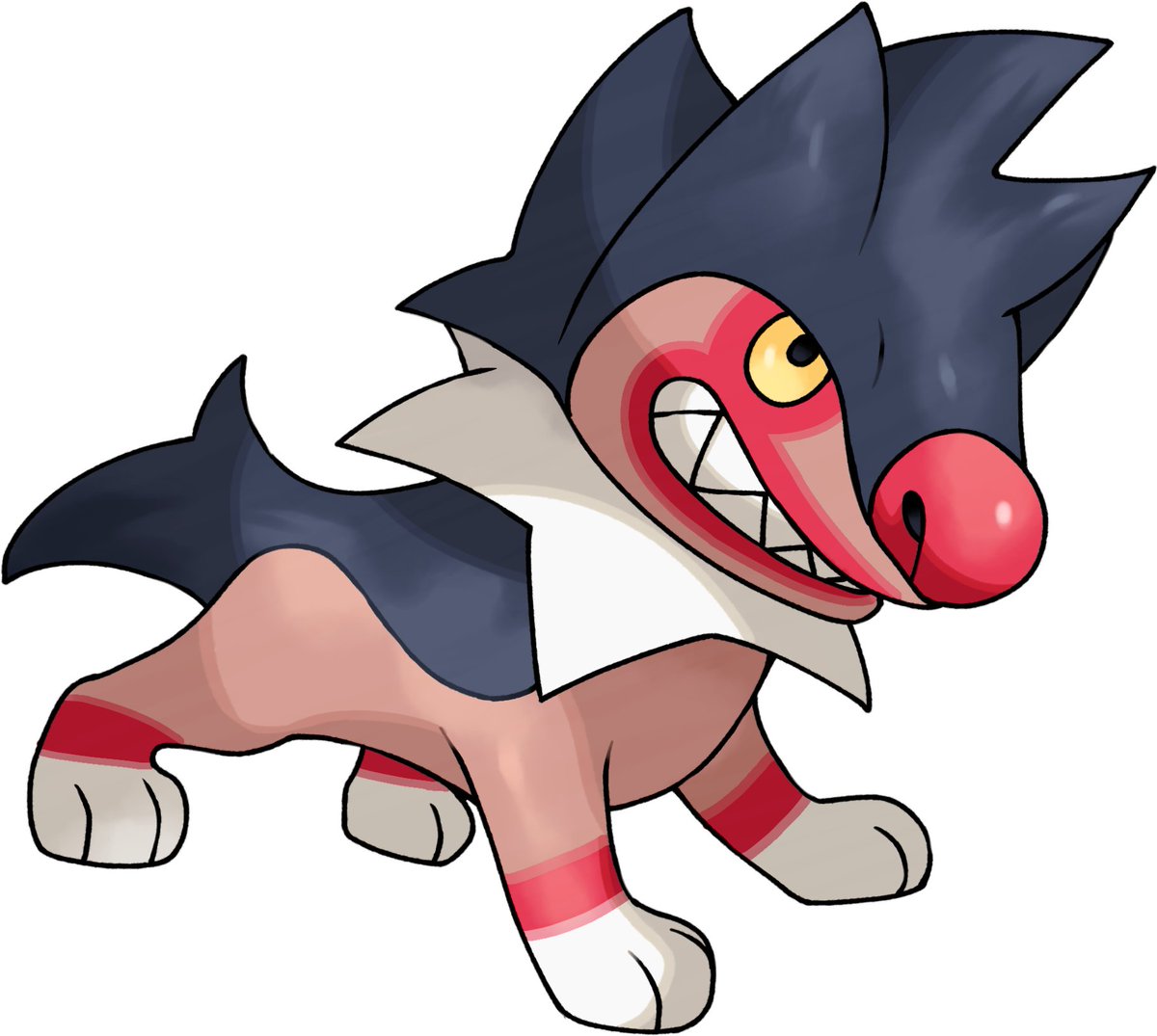 Vioquetzal's tweet image. Hyenaugh and Corocackle! Fairy Dark types #fakemon #Pokemon #pokemonfanart #PokemonPresents