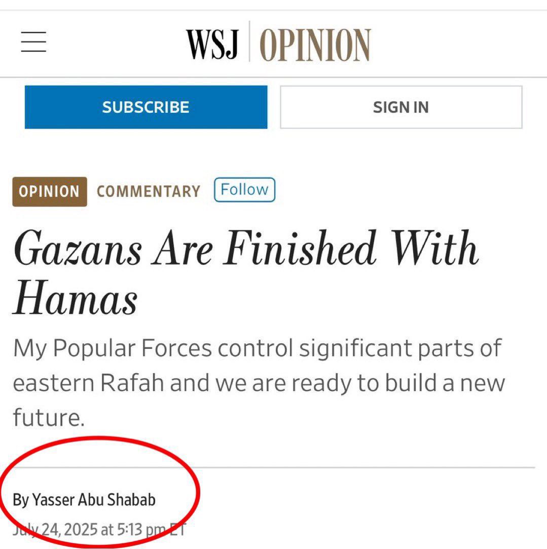 judehintertrump's tweet image. Israeli-backed ISIS linked gang leaders and convicted drug dealers are getting OpEds in the Wall Street Journal.