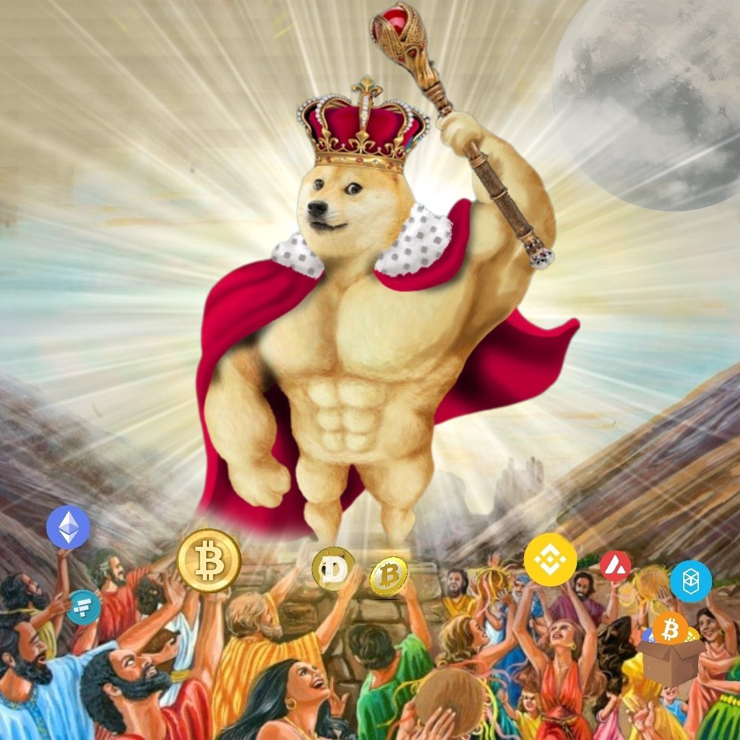 We Trust In DOGECOIN. 🐶🔥🚀