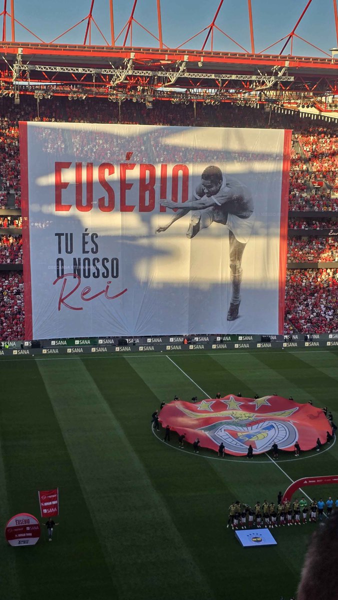 EUSÉBIO, TU ÉS O NOSSO REI!! 👑
