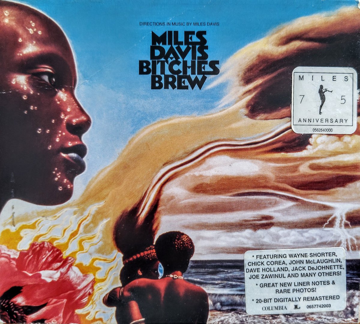 mrjolly23's tweet image. #NowPlaying #HomeListening @milesdavis Miles Davis - Bitches Brew originally from 1970 but this is the 1999 CD reissue on @ColumbiaRecords