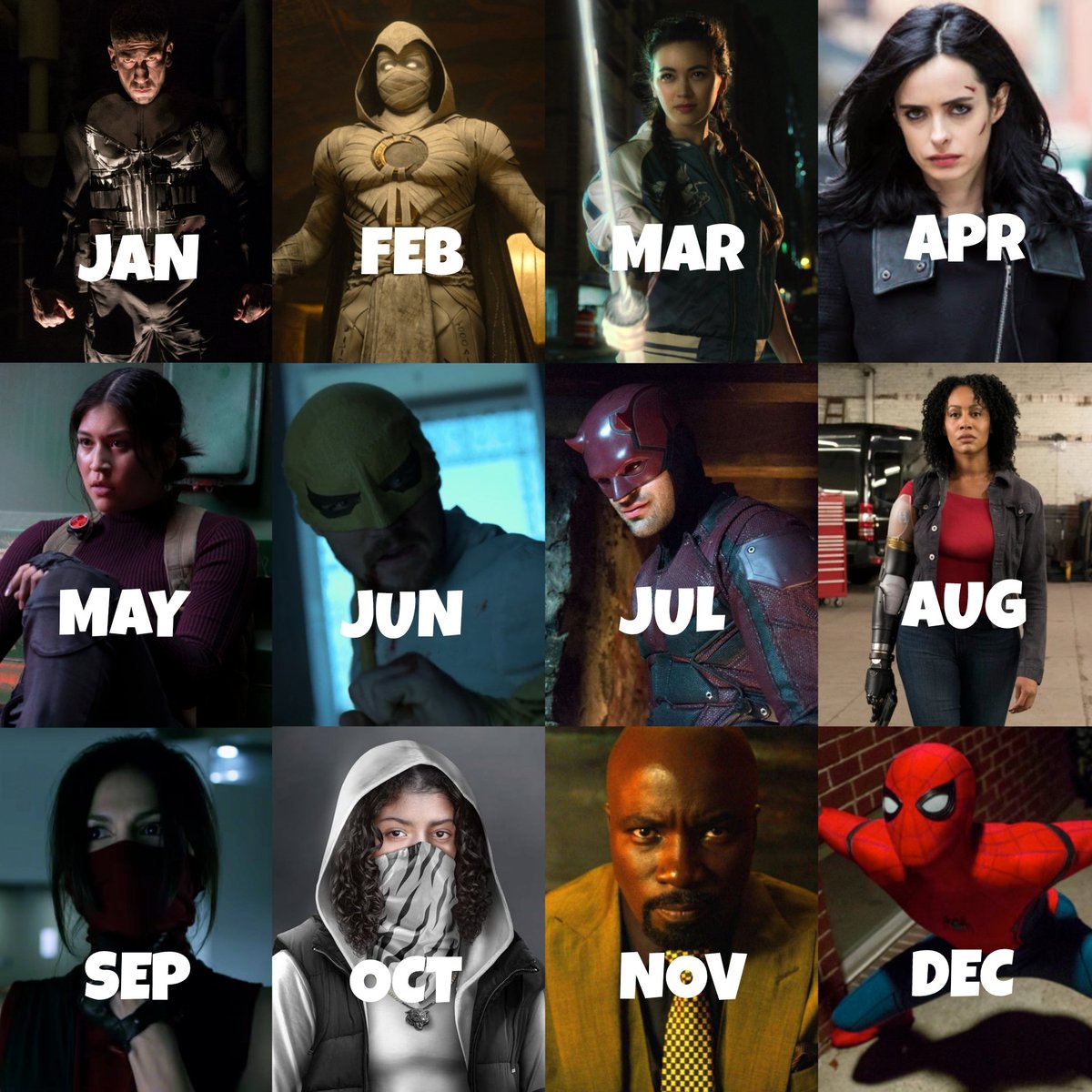 thereddaredev1l's tweet image. Your birth month = your Defender