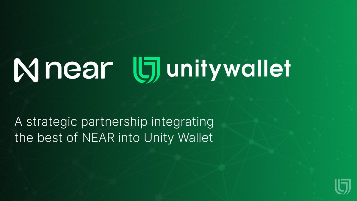 Christol4x's tweet image. Gm fam! 🌞 Just saw the @NEARProtocol x @UnityWallet collab this is huge for seamless Web3 access and wallet integration 🚀 Perfect time to start yapping NEAR and level up your rewards game! Let’s dive in, engage, and earn together. #NEAR #UnityWallet #YapAndEarn