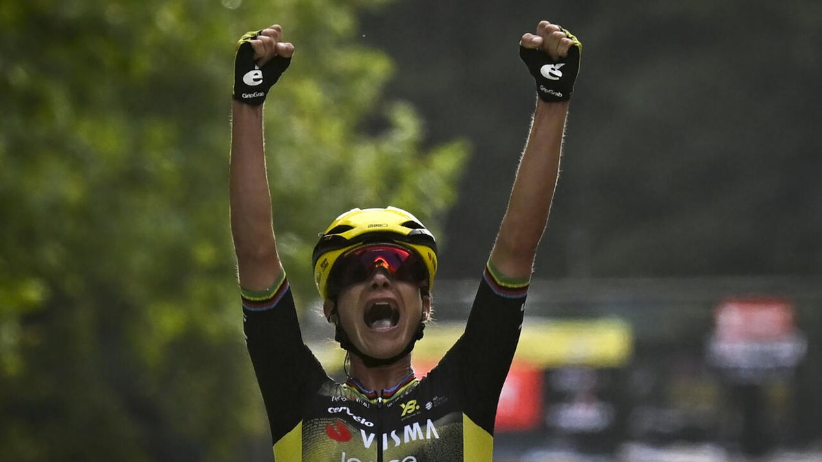 RFI_Es's tweet image. La neerlandesa Vos gana la primera etapa del Tour de Francia rfi.my/BsKV.x