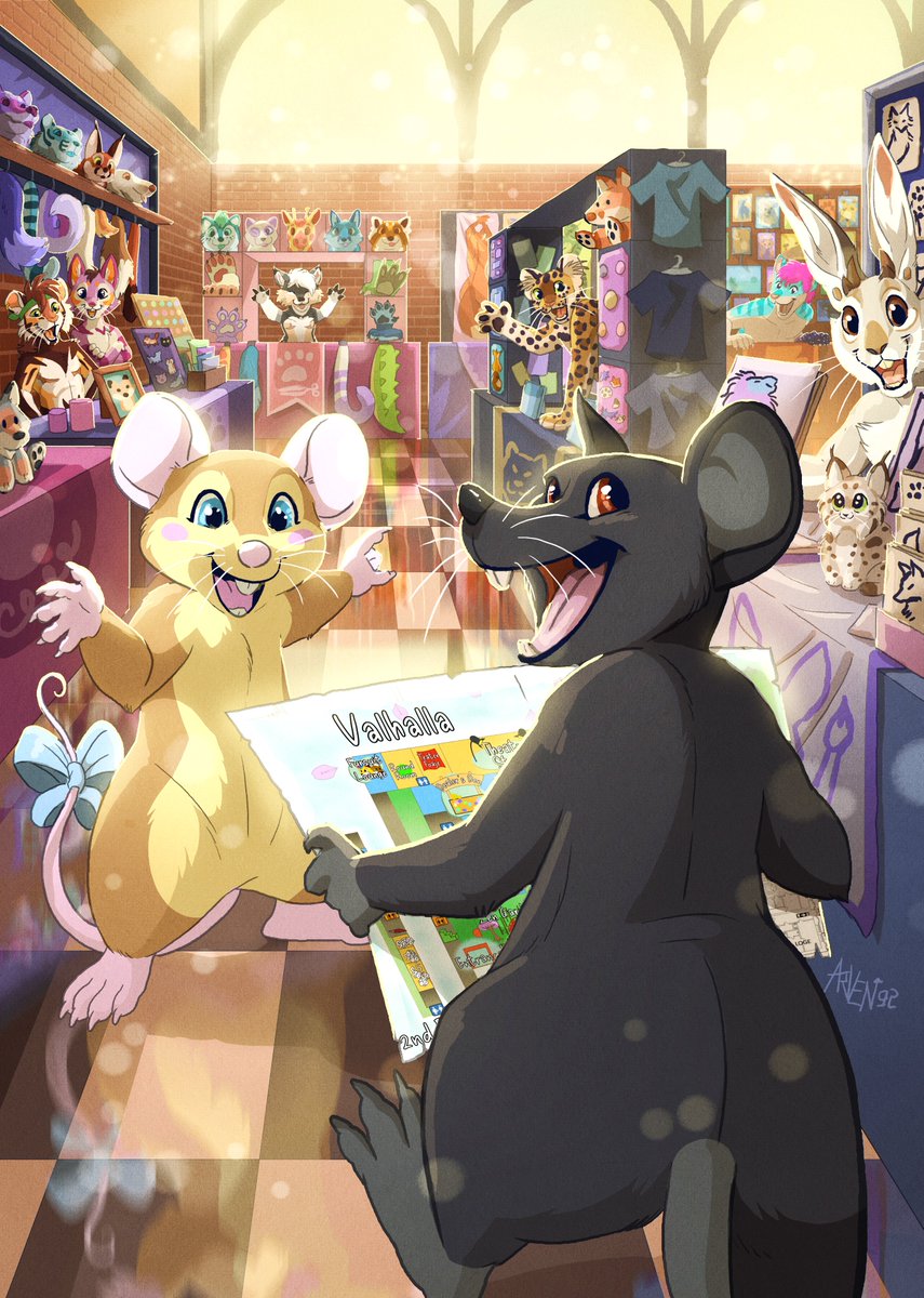 NordicFuzzCon's tweet image. Calling all creators and creatives! 📣
Want to sell your original works in the #NFC2026 Dealers' Den? Our sign-up is now open!
Carefully read the rules and apply today!
nfuzz.co/dealers-sign-up
Applications will close August 9th at 00:59 CEST.
🎨 @Panthera_Arven