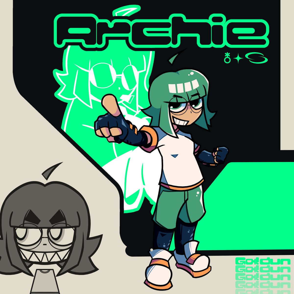 Pure Agility 🌬️//Raw Strength 💪
Holi &amp; Archie 🎹🎸
.
.
.
.
.
.
.
.
.
.
#digitalart #2dart #ocart #originalcharacterart