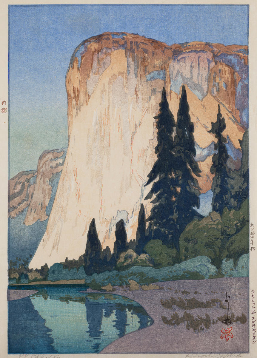 Yoshida Hiroshi, El Capitan, 1925.