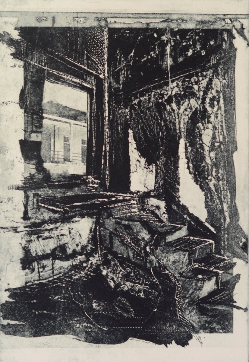 Jen3nfer's tweet image. 𝘜𝘯𝘵𝘪𝘵𝘭𝘦𝘥 another solarplate intaglio photo print by Barry Ebner (1960-).