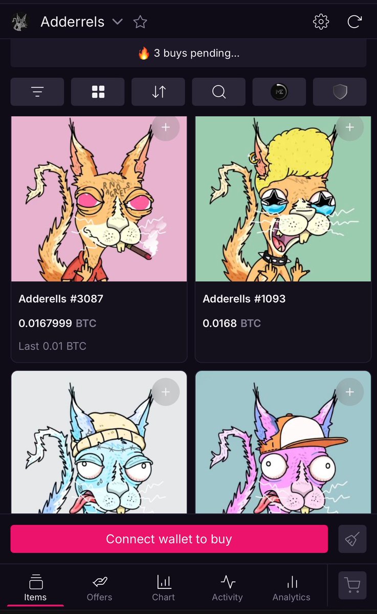 CryptoXpresso's tweet image. No oneβs talking about it, but @adderrels might have the wildest NFT chart in all of crypto RN
This thing was $30 on July 1st
Jumped to $500 earlier this week
And just broke $2,000 today π
Insane run