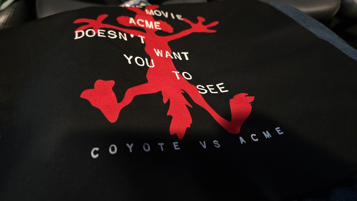 RobSWhiteside's tweet image. We saw footage of Coyote vs Acme! Its amazing,  and we have a release date! #CoyoteVsAcme