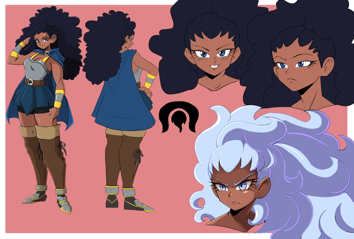 BigAntDJR's tweet image. New character sheet which was a long time coming.

Her name is Hestia, a surviving member of the Titavian race much like my main OC Ansoni.

c0mm done by @StacheWaffle