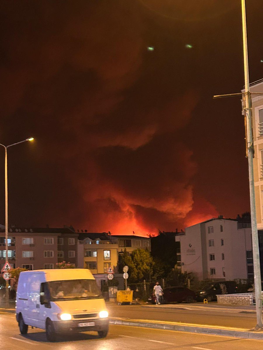 ayse0zer's tweet image. Bursa’da yangın var !
#bursayanıyor