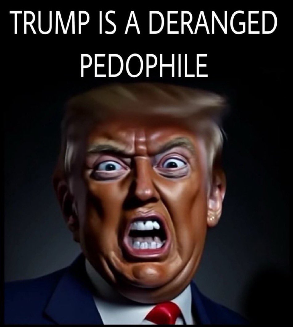 As long as I live, I’ll never understand why millions of so-called “Americans” wanted this disgusting child-raping piece of shit back in the White House. #PedoPresident