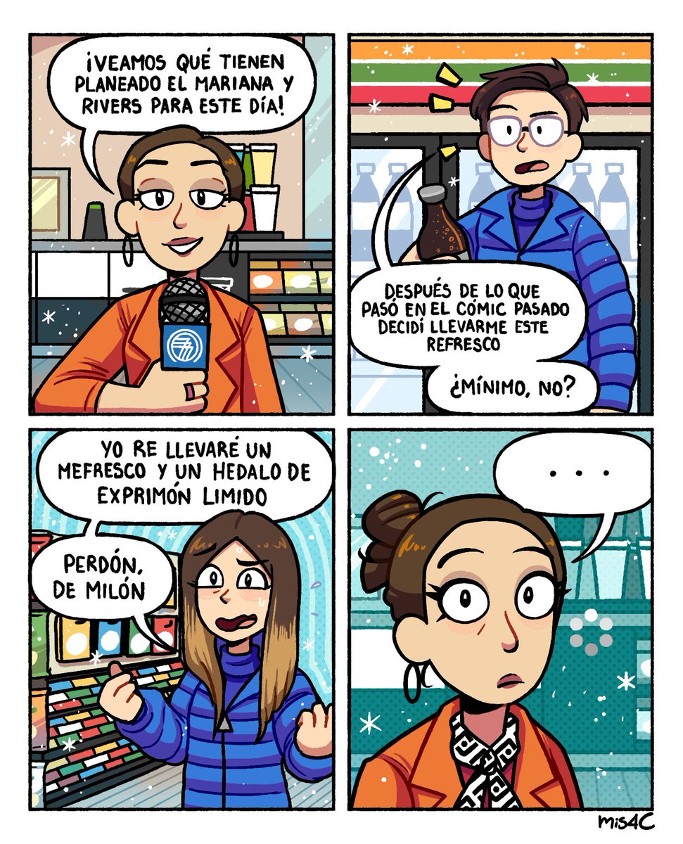 7ElevenMexico's tweet image. ElMariana y Consuelo: tranquila Rivers, pa' la próxima nada puede malir sal. Mientras tanto calora el cancel... 🫣 ups! Cancela el calor 🧊