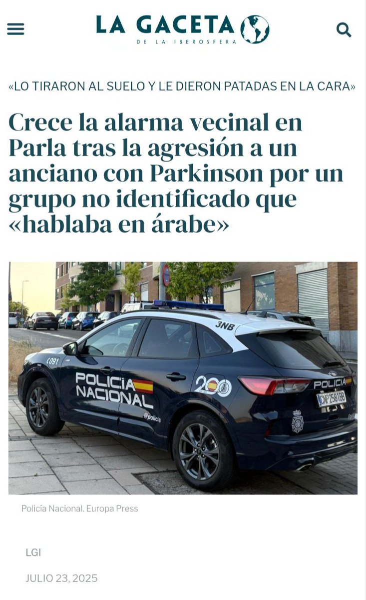 IgdePablo's tweet image. "Grupo no identificado que hablaba árabe".
Me parece que estamos ante un caso enigmático. Vete tú a saber quién habrá sido...