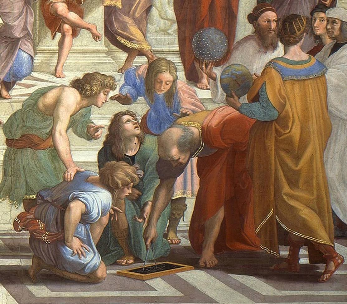 RamellaUgo's tweet image. Raffaello Sanzio Stanza della Segnatura. Scuola di Atene altre 4 immagini vedere singolarmente