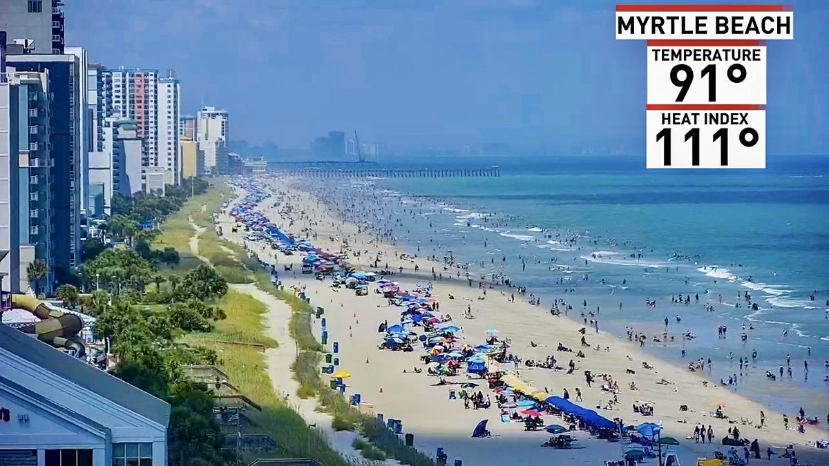 EdPiotrowski's tweet image. Air you can wear! It stifling across the area with temps around 100° and heat indices near 110° in some areas. Pick your favorite “meme”. Kidding side, be safe and stay well hydrated!