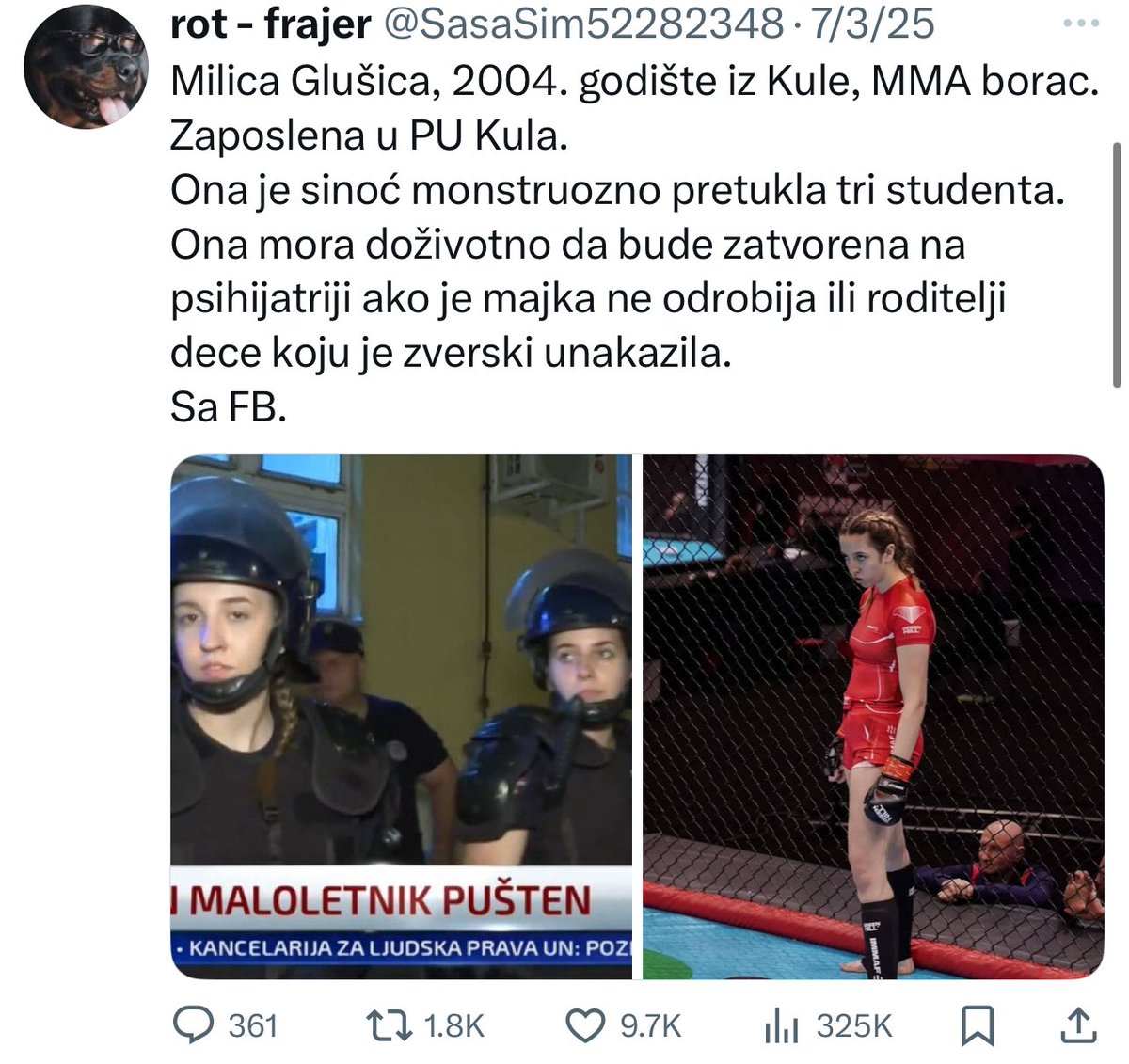 covekizratkova's tweet image. Mali podstetnik da je ovo još jedna u nizu blokaderskih laži.