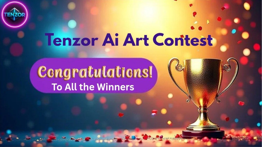 Quantum XAI (@quantumx_ai) on Twitter photo 🎉 Tenzor AI Art Contest – Winners Revealed! 🎨🏆
The wait is over! A massive congratulations to the brilliant minds who turned imagination into digital masterpieces. Your creativity has inspired us all!
🌟 Here are the champions:
@JedidiahIm15872
<a href="/sleepyalways_zz/">Sleepyhead</a> 🎉 Tenzor AI Art Contest – Winners Revealed! 🎨🏆
The wait is over! A massive congratulations to the brilliant minds who turned imagination into digital masterpieces. Your creativity has inspired us all!
🌟 Here are the champions:
@JedidiahIm15872
<a href="/sleepyalways_zz/">Sleepyhead</a>