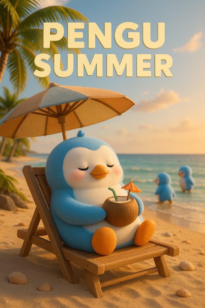 0xScott30's tweet image. Have a lovely weekend everyone ☀️
$PENGU is leading the bounce as one of the top gainers today.
It’s Pengu summer 🐧