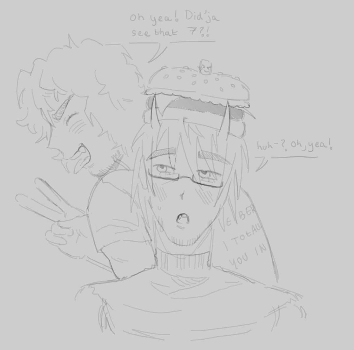 fishcakies0's tweet image. another batch of ships lel
i ended up finishing a whole season of mob psycho while drawing theseβ¦
#Forsaken #1x1x1x1 #007n7 #noli #elliotforsaken #poisonpizza #1xnoli #chickenburger #pizzadebt etc etc im lazy