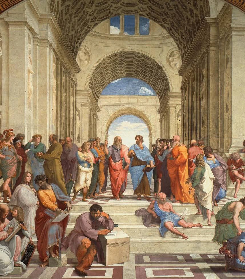 RamellaUgo's tweet image. Raffaello Sanzio Stanza della Segnatura Vaticano. 4 immagini vedere singolarmente