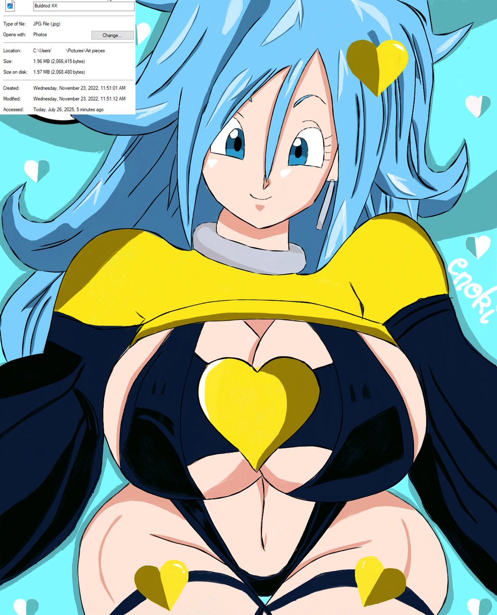 let me put yall on game. sum ole'

i did a fusion of bulma and android 21 (cause i was in da mood)

and dis was da results and i dubbed er Buldriod xx

so u kno imma have to redo er in da at sum point doe