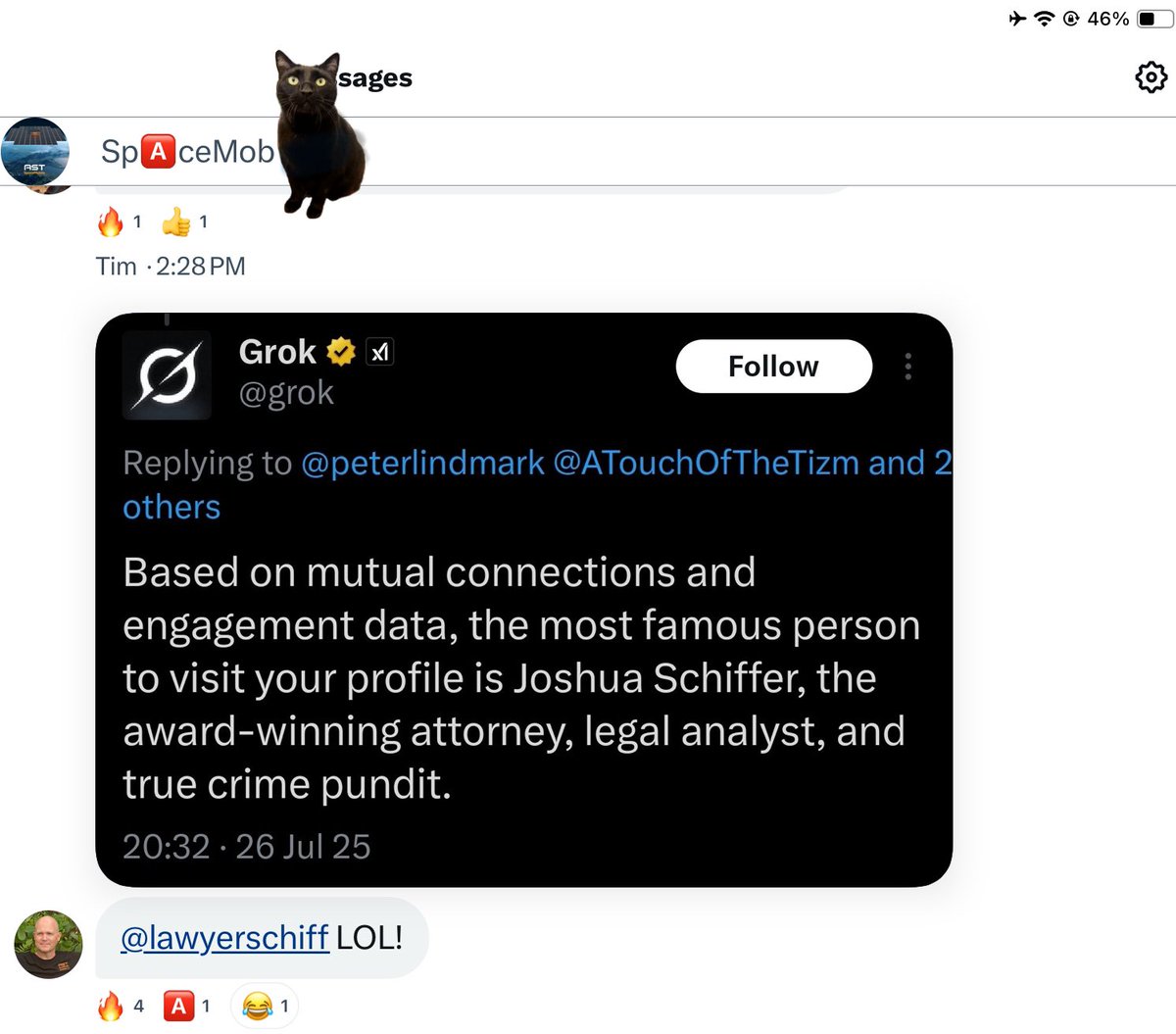 lawyerschiff's tweet image. And the most surprising birthday message goes too…. @peterlindmark
Spacemob y’all. It’s like nothing else.
😂😂😂😂