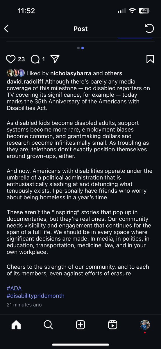 For the #ADA today and every day