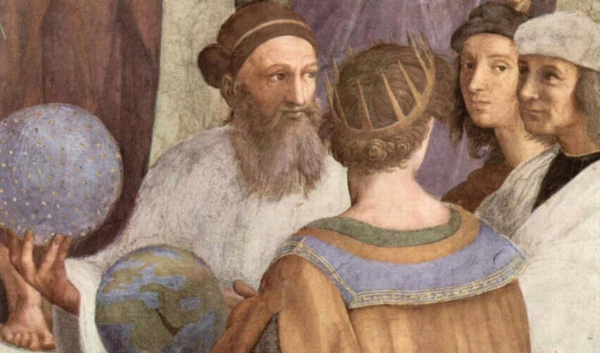 RamellaUgo's tweet image. Raffaello Sanzio Stanza della Segnatura Vaticano Scuola di Atene ultime 4 immagini vedere singolarmente