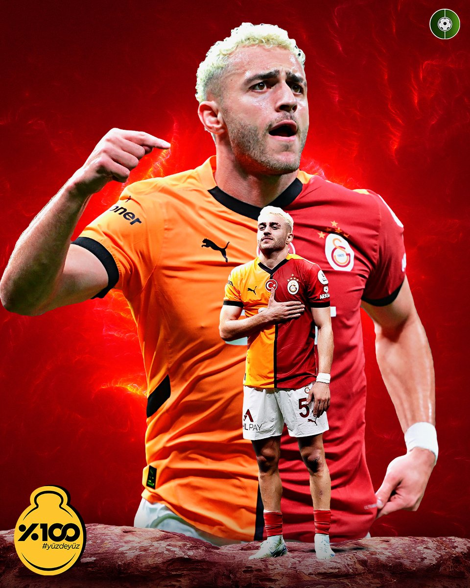- Son 2 maç, 2 gol. 
- Bugün takımın en çok ikili mücadele kazanan ismi. 
- Mücadele ruhundan devam. Barış Alper Yılmaz  🟡🔴

#yüzdeyüz #işbirliği
