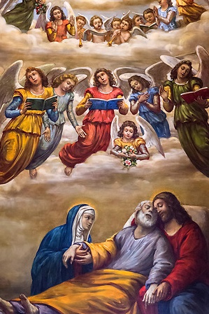 Daniel01121916's tweet image. Heiliger Josef, Nährvater Jesu Christi und wahrer Bräutigam der seligsten Jungfrau Maria, bitte für uns und für die Sterbenden dieser Nacht.