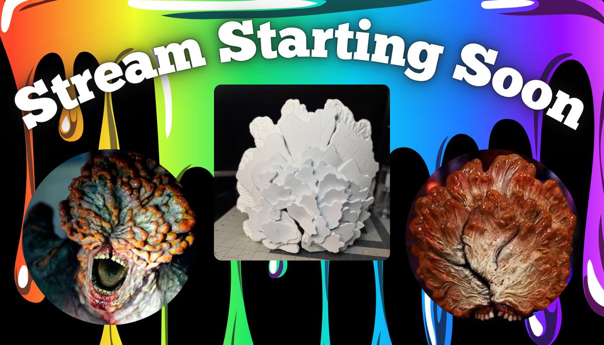 Continuing my WIP of The Last of Us Clicker cosplay mask on <a href="/KickStreaming/">Kick</a> 
Come hang out with me!! 
kick.com/MrsAcmeDecor