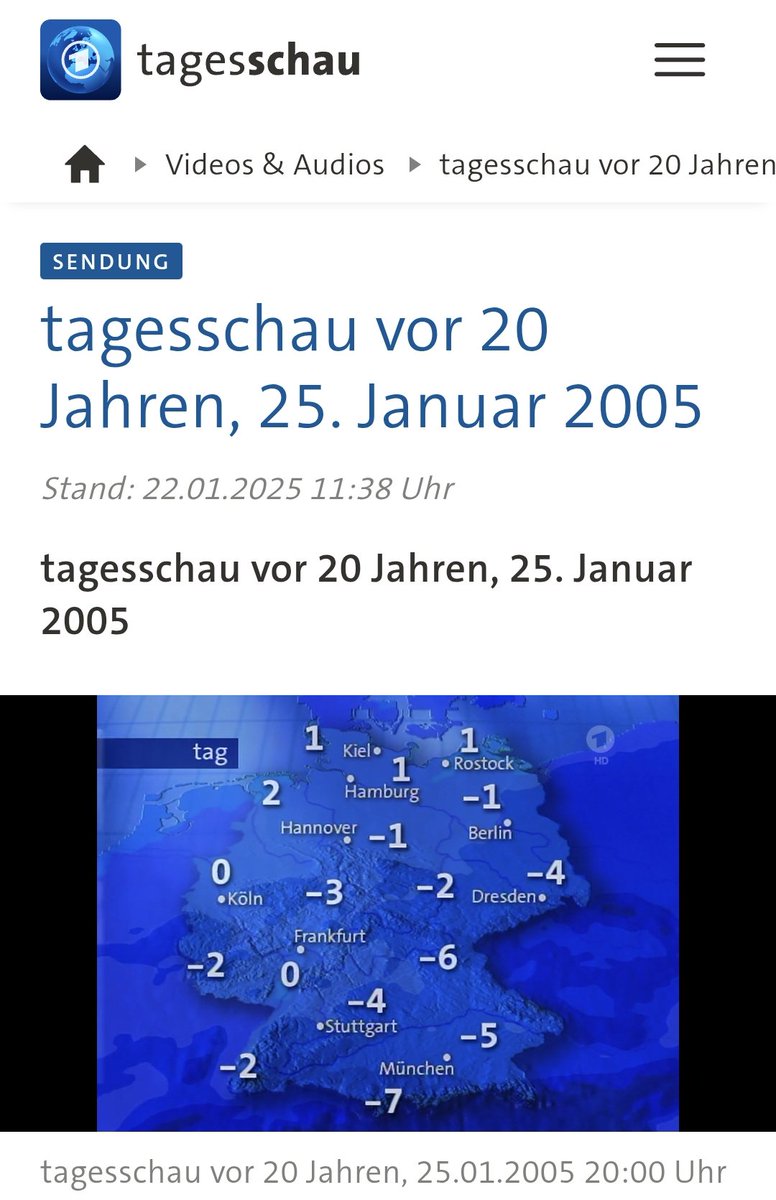 Linke #Klimahysteriker greifen diesen Tweet an und behaupten steif und fest, die alte Karte würde keine Temperaturen, sondern das Gelände zeigen. Daher könne man die Karten nicht vergleichen. Das ist natürlich Unsinn, wenn man sich einen Tag im Winter 2005 oder die Nacht ansieht: