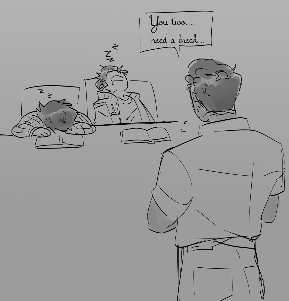 DoddlesofLab's tweet image. More of this- Cursed AU feat: Diego