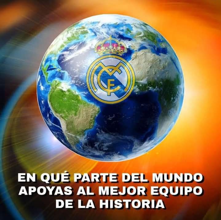 Desde que parte del mundo sigues al Real Madrid?
🤍🤍