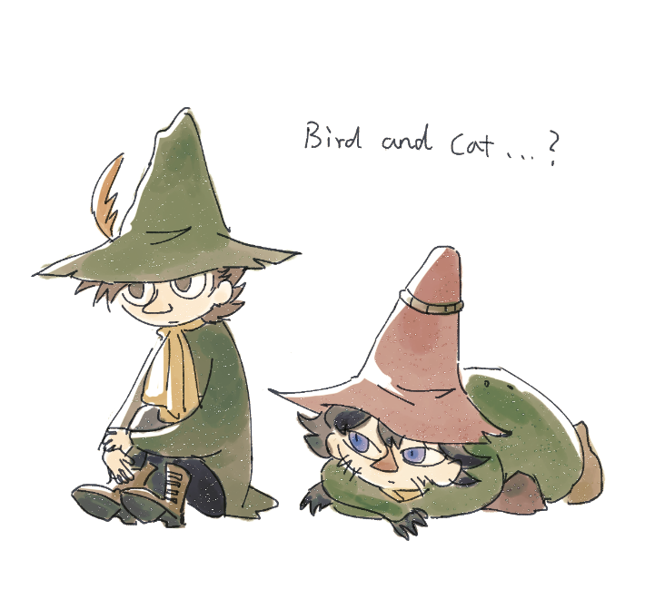 LexyTheSweater's tweet image. #snufkin #joxter